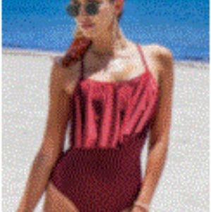 NWT Adorable One Piece Swim Suite Size: M